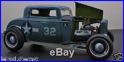 1/18 GMP 1932 Ford Coupe F432 USN Blue A1805001 The Corsairs In Stock by Acme