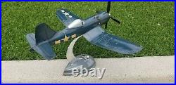 1/20 Goodyear F2G-1 Super Corsair Bill Topping Factory Display NAVY Model 1940's