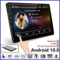 10.1 Android 10.0 Stereo Radio Double 2DIN Player Wifi Universal Car GPS Navi