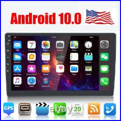 10.1 Android 10.0 Stereo Radio Double 2DIN Player Wifi Universal Car GPS Navi