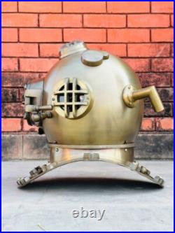 18 Anchor Engineering Diving Divers Helmet Brown Marine Scuba Diving Helmet