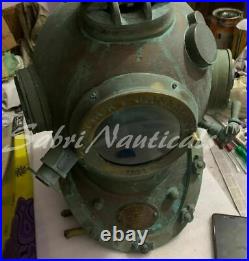 18 Diving Divers Helmet U. S Navy Mark V Deep Sea Antique Scuba Anniversary Gift