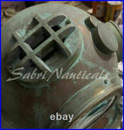 18 Diving Divers Helmet U. S Navy Mark V Deep Sea Antique Scuba Anniversary Gift