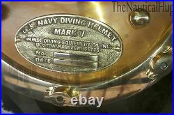 18 Diving Helmet Antique Vintage U. S Navy Mark V Deep Sca Divers Helmet Replica