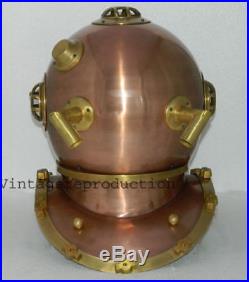 18 diving helmet U. S navy mark V antique scuba deep sea divers helmet replica