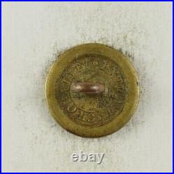 1820s-30s Navy Anchor Stars 1-Piece Uniform Button Original E14DT