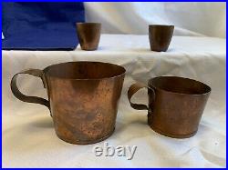 1881 H. L. H. United States Navy Ordnance Dept. 1 lb & 8 oz & Mini Charge Cups