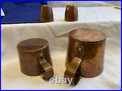 1881 H. L. H. United States Navy Ordnance Dept. 1 lb & 8 oz & Mini Charge Cups