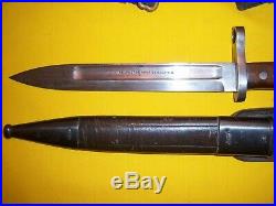 1895 Usmc Usn Winchester Lee-navy Cartridge Belt & Suspenders & Bayonet Set#2