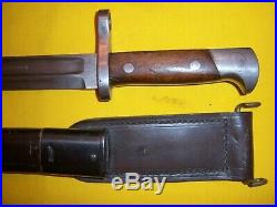 1895 Usmc Usn Winchester Lee-navy Cartridge Belt & Suspenders & Bayonet Set#2