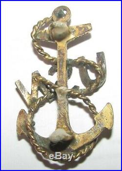 1897 Chief Petty Officer Hat Badge Anchor Pin United States Navy Military Pin