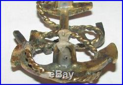 1897 Chief Petty Officer Hat Badge Anchor Pin United States Navy Military Pin
