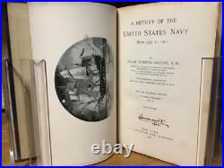 1901 A History Of The United States Navy Edgar Stanton Maclay Illustrated