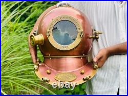 1921 Anchor Engineering Diving Helmet Nautical Steampunk Decor