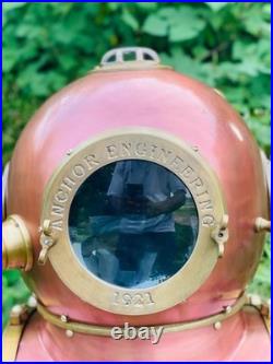1921 Anchor Engineering Diving Helmet Nautical Steampunk Decor