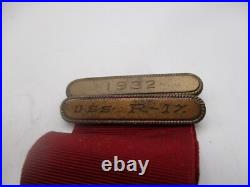1932 United States Navy Good Conduct Medal Named USS R-17 New York CSC#