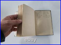 1940 The Bluejackets Manual United States NAVY Military Personal Timeline