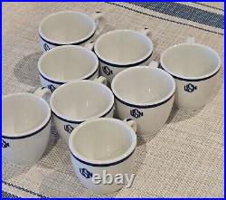 1940 Vintage UNITED STATES NAVY WARRANT OFFICER CUPS Lot Of 8 READ DESCRIPTION