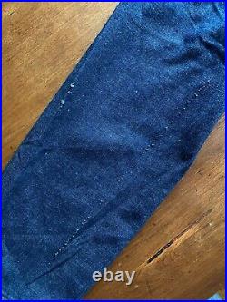 1940's WWII WW2 USN Denim Shawl Collar Jacket