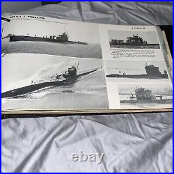 1943 VINTAGE U. S. NAVY TASK BINDER Naval Vessels Index Cruisers Battleships