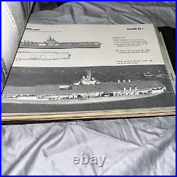 1943 VINTAGE U. S. NAVY TASK BINDER Naval Vessels Index Cruisers Battleships