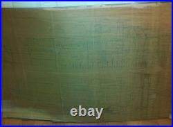 1943 blueprint for a U. S. Navy 63-foot Aircraft Rescue Boat (59x30 Inches)