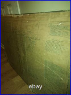 1943 blueprint for a U. S. Navy 63-foot Aircraft Rescue Boat (59x30 Inches)