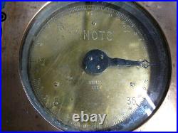 1945 WWII US Navy Bendix Submarine Underwater Log Speed Indicator