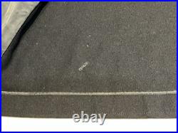 1950's U. S. Navy Officer's Bridge Coat Wool Sz 42L Golden Eagle Anchor Buttons