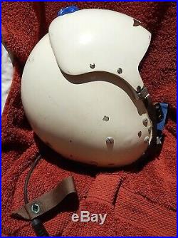 1950's USN Jet Pilot Helmet Type APH-5 Complete with earphones and Original Pads