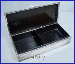 1956 USS Jupiter 950 Sterling Silver US Navy USN Award Jewelry Box Gift Vintage