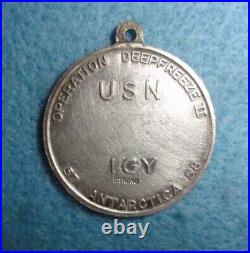 1957-58 Antarctic Exploration Medals Operation Deepfreeze II U. S Navy IGY