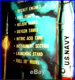 1958 Palmer U. S. Navy VANGUARD Missile and Satellite ex-Geobrapre-Renwal