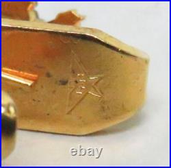 (1961) USS LONG BEACH cgn-9 NAVY BATTLE CRUISER OFFICERS TIE CLIP