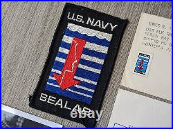 1965 US Navy USN Sealab Experimental Underwater Habitats Patch & Ephemera