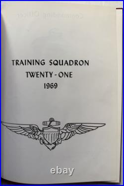 1969 United States Navy Training Squadron Yearbook Vt-21 Skyhawk Kingsville Tx