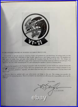 1969 United States Navy Training Squadron Yearbook Vt-21 Skyhawk Kingsville Tx