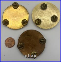 1970's United States Navy USN Commander Career Counselor Recruiting Service Pins