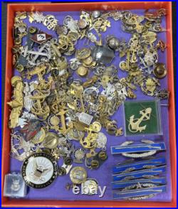 1970's United States Navy USN Commander Career Counselor Recruiting Service Pins