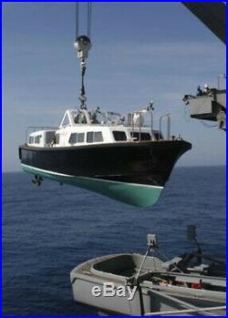 1986 40' U. S. Navy Admirals Launch Boat By Modutech Perfect Passage Maker