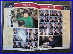 1996 USS Independence CV-62 US NAVY Aircraft Carrier Deployment Cruise Book