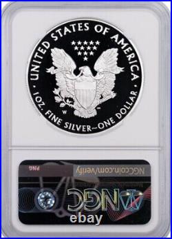 2021-W $1 Silver Eagle T1 Heraldic Proof NGC PF70? U. S. NAVY FIRST SALUTE