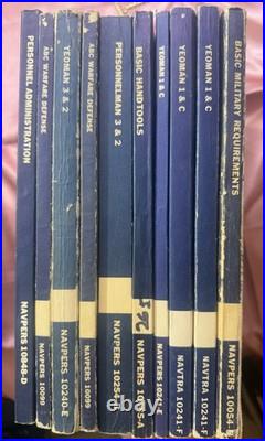 21 Navy Training Course Books And Enlisted Correspondence Courses Yeoman