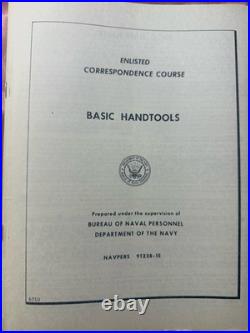 21 Navy Training Course Books And Enlisted Correspondence Courses Yeoman