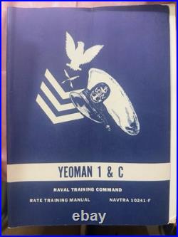21 Navy Training Course Books And Enlisted Correspondence Courses Yeoman