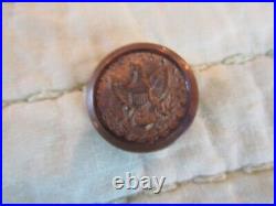 21 Star Militray Button, Short Wings, Diplomatic