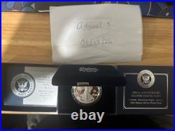 250th Anniversary US Navy American Eagle One Ounce Silver Proof Coin