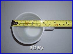 3pc US Navy Lot Coffee Cup, Sterling Submarine Warfare Insignia, Cap Badge VTG