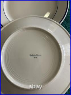 4 Buffalo China US Navy USN Fouled Anchor 10 inch Dinner Plates