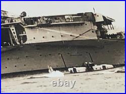 5 1930's PHOTOS USS RANGER AIRCRAFT CARRIER VF-1 Nieuport OL-8 T4M TG BIPLANES